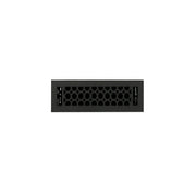 Cast Iron Floor Register w/ Louvers - 2-1/4