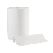 Georgia Pacific Pacific Blue Basic Paper Towel Hardwound Roll, White, 7.875 in Width, 350 ft Length, 12 Rolls, 287-06