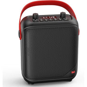 Monster Portable Bluetooth Speaker, 40W Loud Stereo Sound, Bluetooth 5.3, 12H Playtime, Handle Design, AUX, TF Card, USB Drive, FM Radio, Black, MS22119