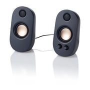 Onn AC Powered Computer Speakers with Volume - LED Power