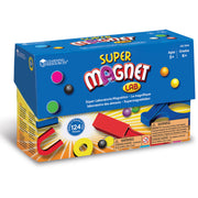 Learning Resources Super Magnet Lab Kit, 124 Pieces