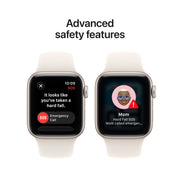 Apple Watch SE 3 Cell 40mm Starlight Aluminum - Starlight Sport Band MEP64LW/A