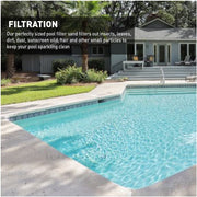 Fairmount Santrol Grade Silica Pool Filter Sand, Chemical-Free, Washed, 50 lb, Poolfilter-50A
