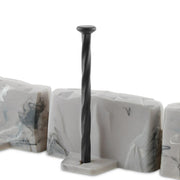 Expert Gardener EG13-506-001-03 Faux Stone No-Dig Landscape Edging, 10-ft., Plastic, Gray