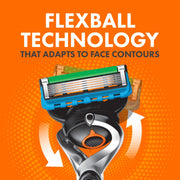 Gillette Fusion5 ProGlide Salute to Service Edition Men's Razor with 6 Blade Refills