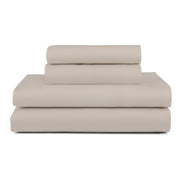 Allswell 4-Piece King Sheet Set, Soft Silky Luxury 100% TENCEL, 320 Thread Count Sateen, Cream Glaze, Deep Pocket