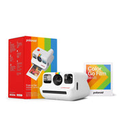 Polaroid Go Instant Camera Gen 2, Compact Portable Design, USB-C Rechargeable, Selfie Mirror, Double Exposure, Self-Timer, White, Includes 16 Instant Photos