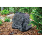 SOUND PRO SPS-4000-SL Bluetooth Solar Multi-Link Wireless Rock Speaker Pair, Gray Slate