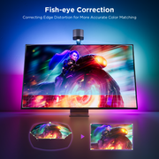 Govee Smart DreamView TV Backlight T3S, 11.8ft RGBIC LED Strip Lights with 1080p Smart Camera, Voice Control, Music Sync for 55-65 Inch TVs H6098AD7