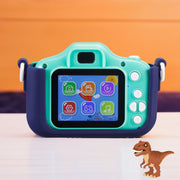 Vivitar 44379A-DINO Kidzcam 8MP Camera for Kids, Dinosaur Cam with 1080p Video and Games, Green
