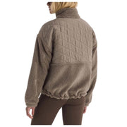 The North Face Womens Cabin Full Zip Fleece Jacket Mocha Brown M