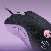Razer DeathAdder Essential Kuromi Edition Wired Gaming Mouse, Ergonomic Right-Handed, 6400 DPI Optical Sensor, 5 Programmable Buttons, Purple, RZ01-03851500-R3US