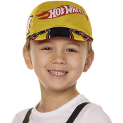 InSpirit Designs 103492BWM Hot Wheels Baja Truck Toddler Costume, Yellow Foam Ride-Along, Adjustable Straps, Racer Cap, Size 3-4T