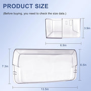 Nobrand Refrigerator Door Bin Right Upper Replacement Shelf Compatible with Samsung RF28T5001SR RF27T5201SR RF27T5241SR RF27T5201SG RF28T5021SR DA63-09775A DA97-20984A