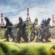 Bandai Namco Godzilla Minus One 6-Inch Action Figure Set, Highly Detailed, Articulated, Glossy Finish, Includes Atomic Breath Accessory, 2023