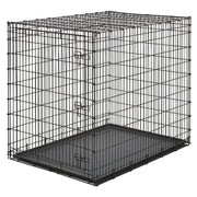 MidWest Homes For Pets SL54 XX-Large Single Door Metal Wire Dog Crate, 54