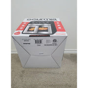 Gourmia 8 Qt Digital Air Fryer with Window and Light, Black Stainless, 7 One-Touch Functions, 450F Cooking, NC6232432