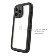 Body Glove 100075029 Tidal Waterproof Phone Case for iPhone 15 Pro Max - Black/Clear