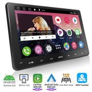 ATOTO 9 Inch Double Din Android Car Stereo Head Unit, Wireless CarPlay, Wireless Android Auto, GPS Tracking, 2GB RAM, 32GB Storage, Dual Bluetooth, AI Chat, A6