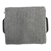 Drive Medical 14992 DualEase Gel Seat Chair Cushion, Dual-Layer Comfort, Two-Sided Cooling Gel, Gray, 18x16x2 in