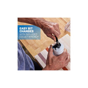 Hart HPRR01 Cordless Trim Router for Cutting, Shaping and Trimming (Battery Not Included) 20-Volt