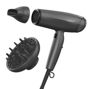 Conair 409 Radiance Boost Charcoal Gray Hair Dryer with Nano-Quartz Technology