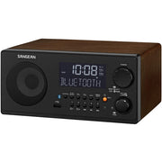 Sangean WR-22WL FM-RBDS/AM/USB/Bluetooth Digital Receiver, Walnut