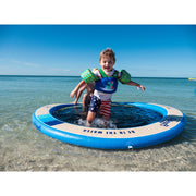 Wateraft INF-WR9 Floating Inflatable Dock Round Dock With Mesh Net Center