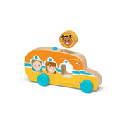 Melissa And Doug Melissa & Doug Go Tots Roll & Ride Bus - MULTI ONE SIZE