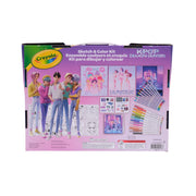 Crayola 04-0018 K Pop Demon Hunters Sketch & Color Kit, 46-Piece Arts and Crafts Set for Kids Ages 8+