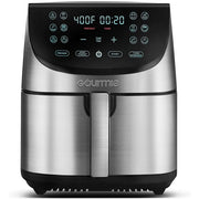 Gourmia GAF856 8 Quart Stainless Steel Digital Fryer with Guided Cooking - Black