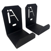 Iron American BENCHROWER01 Multi-Purpose Gym Storage Wall Brackets, Black