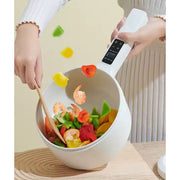 BING YUE BY-20-LV Portable Electric Cooking Pot, 1.8L Home Appliance Cooker