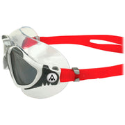 AquaSphere Vista Swim Mask - Red/Smoke