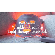 Solawave 61137 Wrinkle Retreat Pro Light Therapy Face Mask with 320 LEDs, Four Wavelengths, USB-C Rechargeable, Medical-Grade Silicone