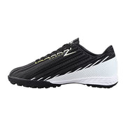 Vizari Tesoro Turf Soccer Shoes, Lightweight Synthetic Upper, Molded Cleats, Durable Rubber Outsole, Black and White, Unisex, 93463