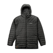 AFTCO Drift Fishing Jacket, Wind and Water Resistant, Black, Mini Ripstop Fabric, L, Black
