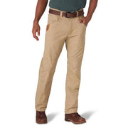 Wrangler Riggs Workwear Men's Utility Work Pants, Straight Leg, Elmwood Brown, 44W x 36L, 103W031EWX-44x36