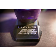 Gel Blaster HALO Type-25 Plasma Blaster, Officially Licensed Replica, Motorized Automatic Tracer Fire, USB-C Rechargeable Battery, Purple and Silver