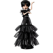 Monster High HXJ03 x Wednesday Collectible Rave'N Wednesday Doll in Black Gown