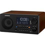 Sangean WR-22WL FM-RBDS/AM/USB/Bluetooth Digital Receiver, Walnut
