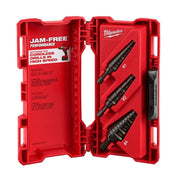 Milwaukee 48-89-9221 Step Bit 3-Piece Set (#1, 2, 4)