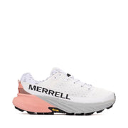 Merrell Agility Peak 5 Trail Running Shoes for Ladies White/Soft Coral 6M