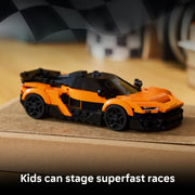 LEGO Speed Champions McLaren W1 Toy Race Car Building Set, 287 Pieces, Multicolor, Ages 9+, 6588753