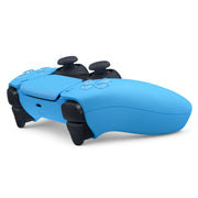 Sony DualSense Wireless Controller, Starlight Blue, Bluetooth and USB Type-C, Built-In Microphone, Adaptive Triggers, Compatible with PS5, PC, Mac, Mobile