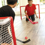 Warrior WR28NC Mini Hockey Game Set, Kids Play, 8-Piece Kit, Nets, Sticks, Balls