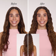 L'ANGE Hair VersaWaver Adjustable Titanium 3-Barrel Hair Waving Iron, Blush, 19mm and 32mm Wave Options, 4 Heat Settings, 2654-2655