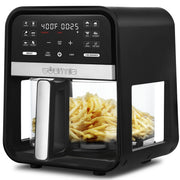 Gourmia GAF719 7-Quart Digital Air Fryer with Glass Basket and 12-One Touch Cooking Presets