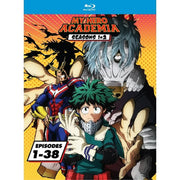 CRUNCHYROLL My Hero Academia Season 1+2 Episodes 1-38 (Blu-Ray)