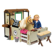 My Life As Horse Stable Playset, 38-Piece, Multi-Color, for 18-Inch Dolls